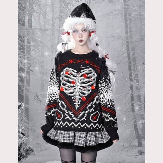 Winter Carol Sweater by Blood Supply (BSY125)